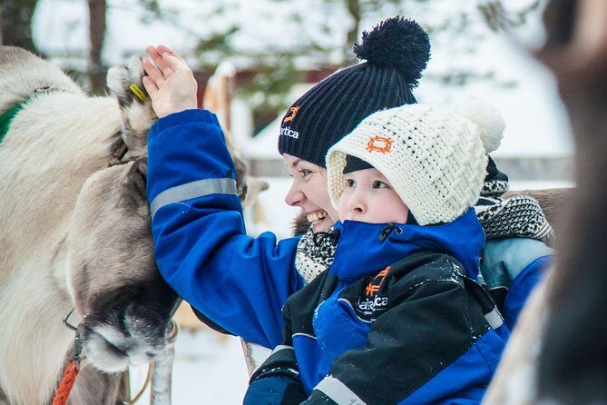 Arctic Delight - Visit to Santa's Village and snowmobiling to reindeer farm - Reindeer farm: sleigh time, reindeer know-how, and the best warm break