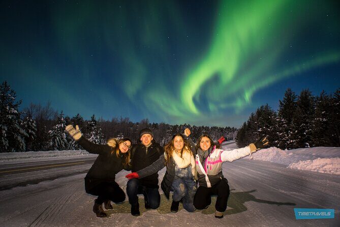 Aurora Photography Tour 3 HOURS - Stop 1 in Saariselkä: aurora context plus real warmth