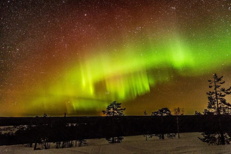 Auroras Northern Lights in Saariselka - Absolute Darkness: The Real Experience Shift