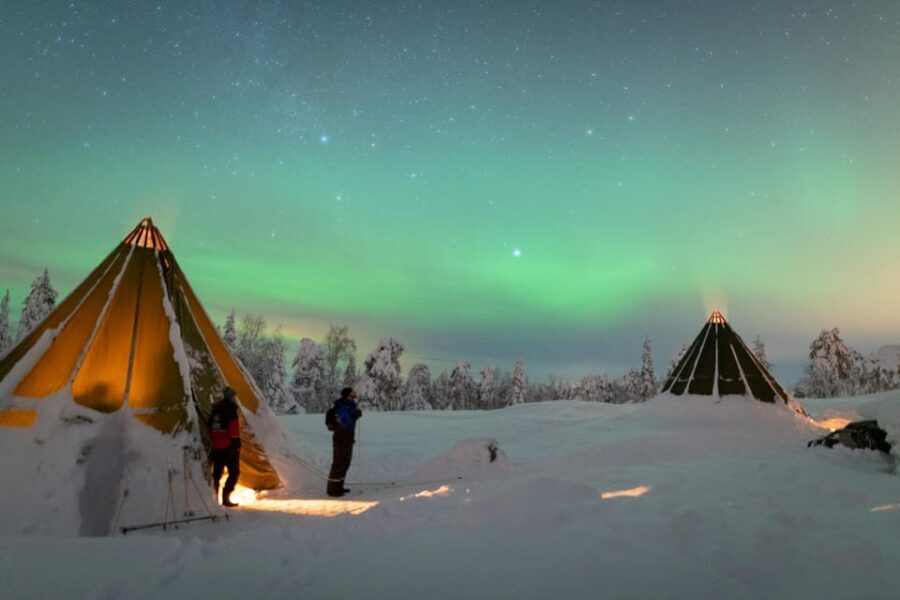 Auroras Northern Lights in Saariselka - Aurora Photography: What You Get, What You Control