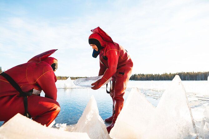 Daytime Arctic Ice-Floating in Rovaniemi, Small-Group - Float Suit First: What the 3-Hour Cold Plunge Feels Like