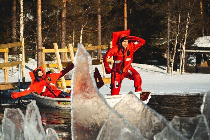 Daytime Arctic Ice-Floating in Rovaniemi, Small-Group - Floating on Arctic Ice: The Actual Experience in the Lake
