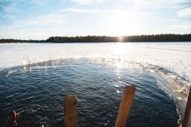 Daytime Arctic Ice-Floating in Rovaniemi, Small-Group - The Warm Break: Snacks by Fire and Cabin Comfort