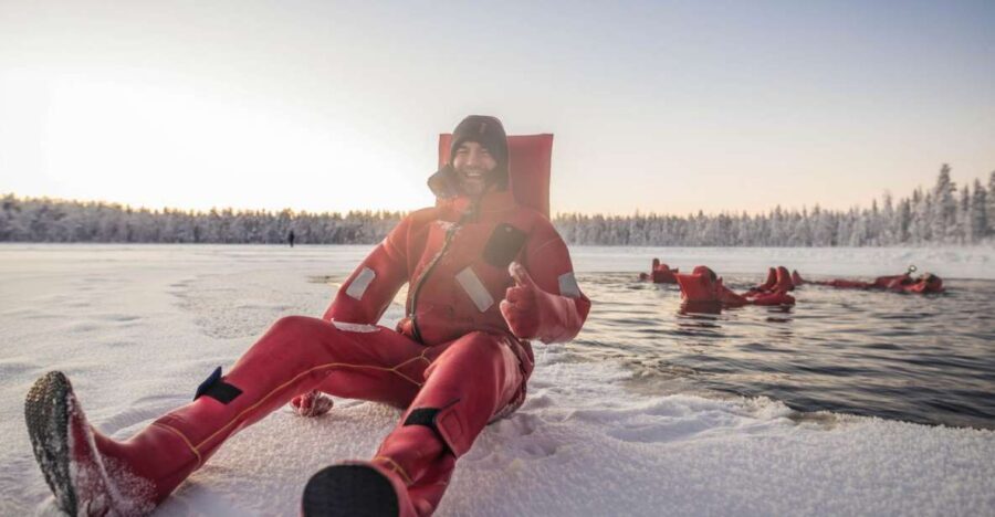 Daytime Ice Floating Rovaniemi, Frozen Lake Experience - Key things I’d zero in on first