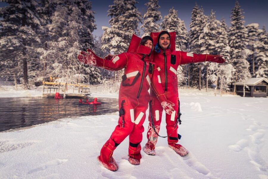 Daytime Ice Floating Rovaniemi, Frozen Lake Experience - Safety in real cold: entry, floating, and what you should know before you go