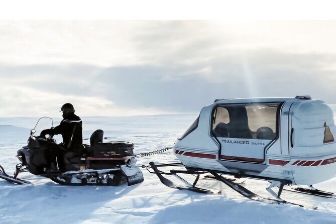 Family Snowmobile Safari in Rovaniemi - Pickup, office gear, and learning the controls