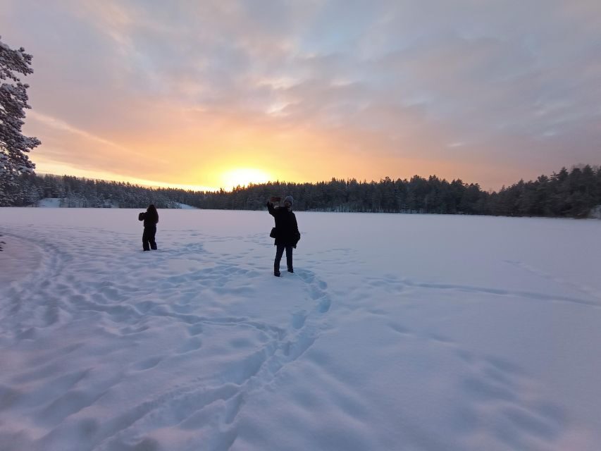 From Helsinki: Nuuksio National Park Hiking Tour with Food - The Laavu finale: homemade mushroom soup the right way
