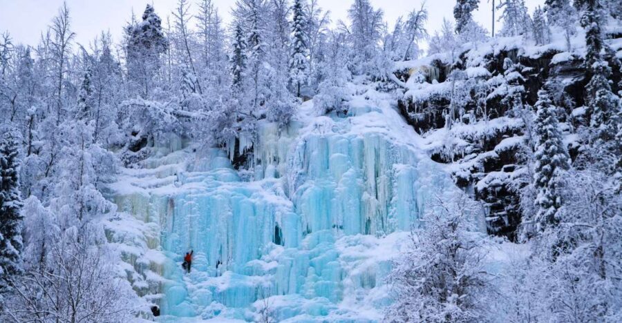 From Rovaniemi: Korouoma Canyon and Frozen Waterfalls Tour - The 5-Kilometer Winter Hike: Cliffs, Rapids, and Icy Confidence