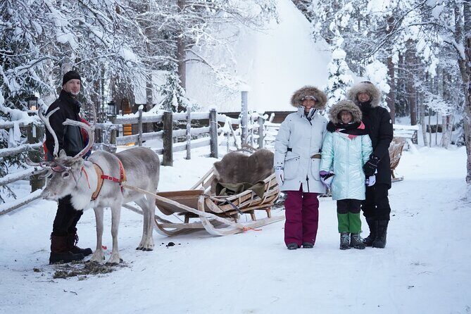 Half-Day Experience in Local reindeer farm in Lapland - The 2km sleigh ride: short, serene, and very photogenic