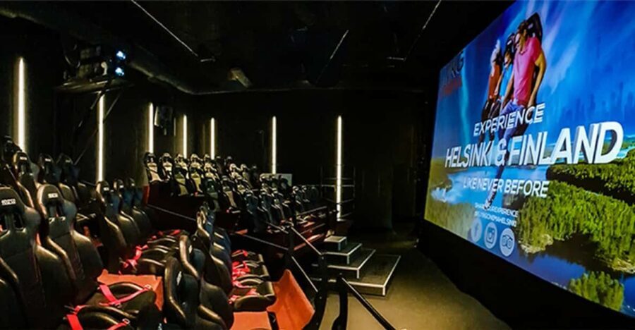 Helsinki: 4D Flying Cinema Tour of Helsinki Tickets - Flying over Helsinki in 12 minutes with 4D wind and mist