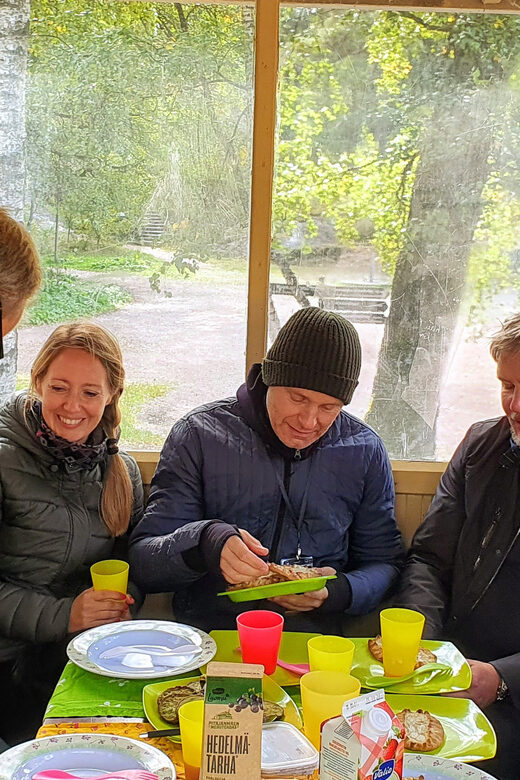 Helsinki: Bike or E-Bike Tour, BBQ, Sauna, Parks, and Forest - A bike break with a viewpoint and then onward