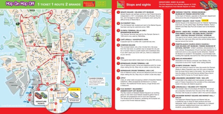 Helsinki: City Sightseeing Hop-On Hop-Off Bus Tour - Why This Hop-On Hop-Off Ride Works in Helsinki