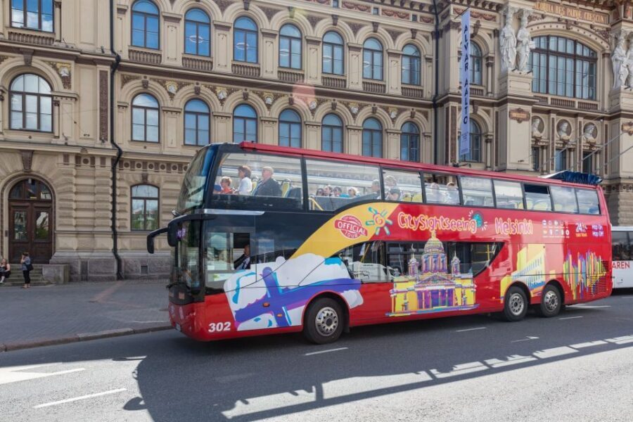 Helsinki: City Sightseeing Hop-On Hop-Off Bus Tour - Flea Market, Kaivopuisto Park, and Where to Spend a Few Extra Hours
