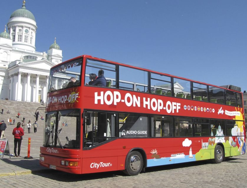 Helsinki: Hop-On Hop-Off City Bus Tour - Churches, entertainment, and the Market Square swing