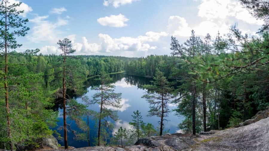 Helsinki: Nuuksio National park hiking with campfire lunch - Weather reality: rain or shine, and what to pack