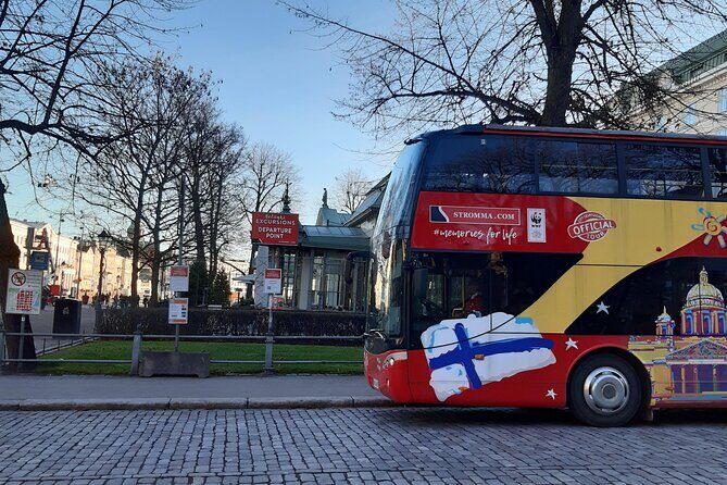 Helsinki Panorama Sightseeing Audio-Guided Bus Tour - Entering Helsinki From Senate Square Without the Stress
