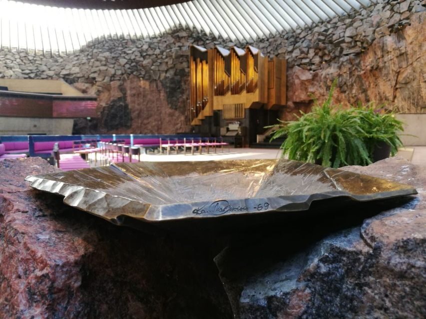 Helsinki: Temppeliaukio Church Entrance Ticket - What you’ll see inside: rock, copper, light, and working details