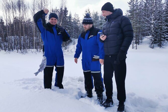 ICE FISHING experience - Ice Fishing in Rovaniemi: What the 2 Hours Feels Like