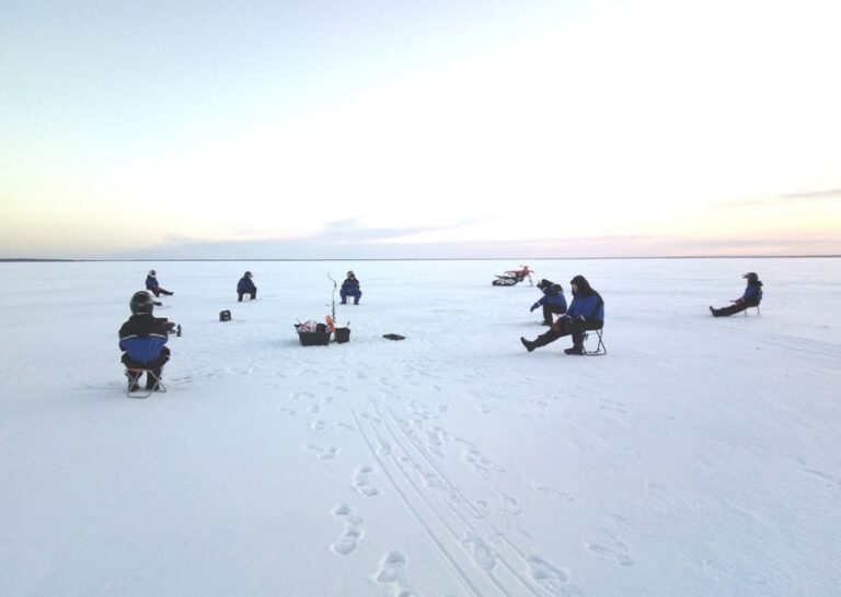 ICE FISHING experience - From Pickup to the Frozen Lake: How You Get There