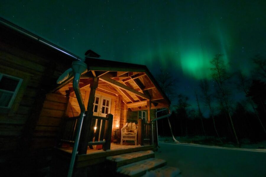 Ii: Snowmobile sleigh trip on frozen sea under starlit sky - Where to Meet in Ii and What to Pack for the Cold