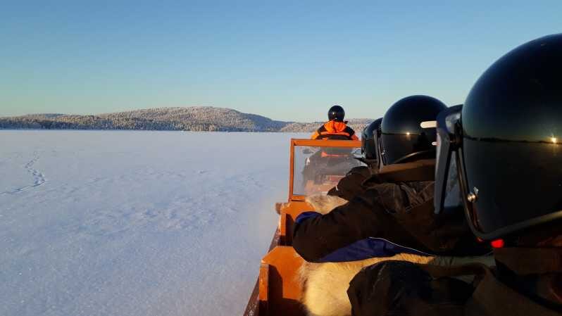 Ivalo: Ice Fishing Tour to Lake Inari, Reindeers & Lunch - Ice Fishing in a True Lappish Way: Rods, Bait, and Real Instructions