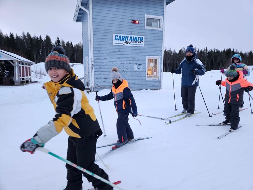 Kemi: Finnish Sight-Skiing Experience in Lapland - The Sauvosaari track lesson: diagonal basics plus real control