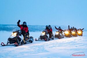 Kilpisjärvi: Border of Three Countries Snowmobile Safari - What a 3-hour Kilpisjärvi snowmobile safari really looks like