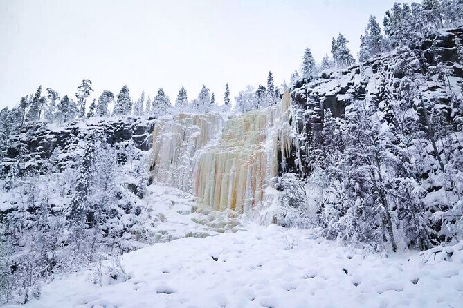 Korouoma Canyon Frozen Waterfalls - Korouoma’s Frozen Waterfalls: Where the Photos Come From