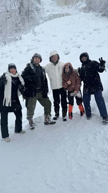 Korouoma Canyon Frozen Waterfalls Hike & Private Teepee BBQ - Korouoma Canyon’s frozen falls: why this hike feels special