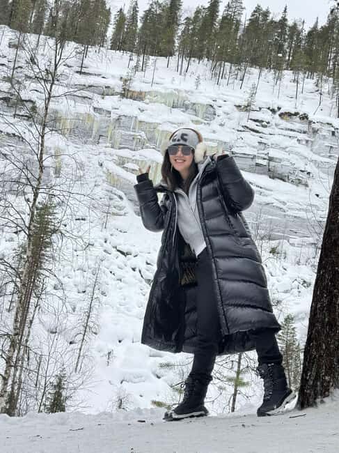 Korouoma Canyon Frozen Waterfalls Hike & Private Teepee BBQ - Price and value: is $182 fair for this kind of winter day?