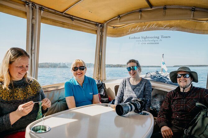 Lake Saimaa Small-Group Cruise with Stories and Music - What’s Included Onboard: Coffee/Tea, WiFi, and Photo/Video Context