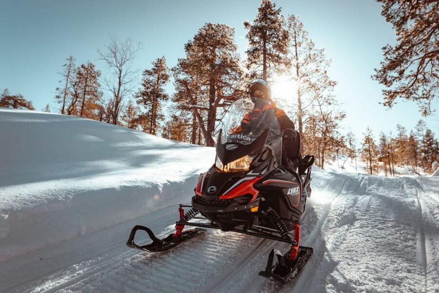 Levi: Easy Snowmobile Safari into the Nature - The Mid-Safari Hot Drink Stop (Why It Matters More Than You Think)