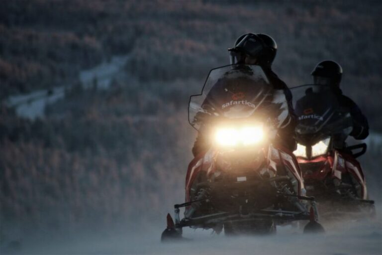 Levi: Evening Snowmobile Safari - Before You Go: Driver’s License, Winter Clothing, and Snowmobile Setup