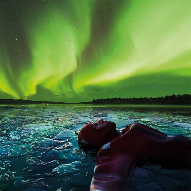 Levi: Ice Floating and Northern Lights Tour - Before You Step In: Suit Fit, Safety Briefing, and Comfort