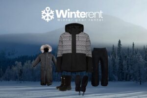 Levi: Rent Winter Clothing Sets - What you actually get: jacket, trousers, mittens, snow boots