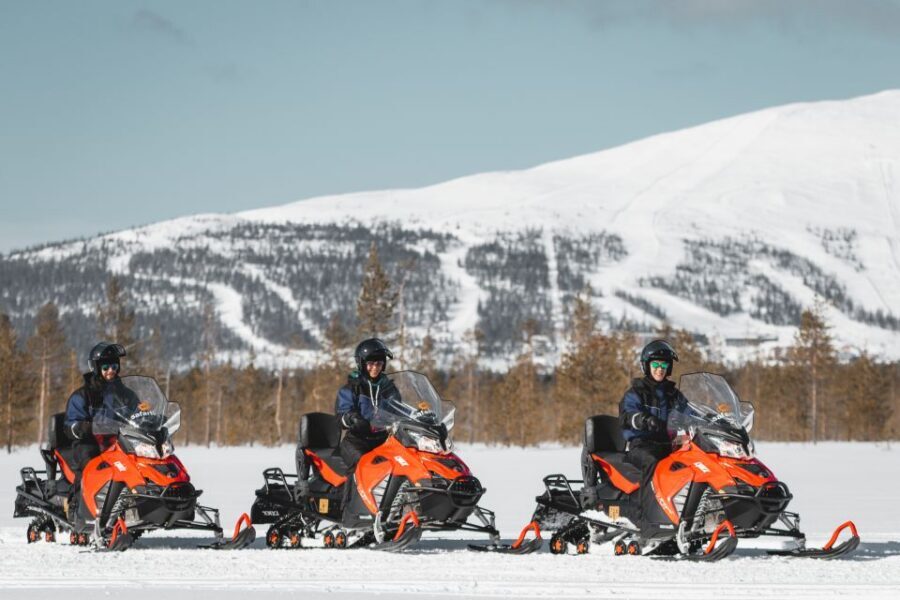 Levi: Snowmobile Safari for Adults - Where You Go: From Forest Snow to Frozen Lakes