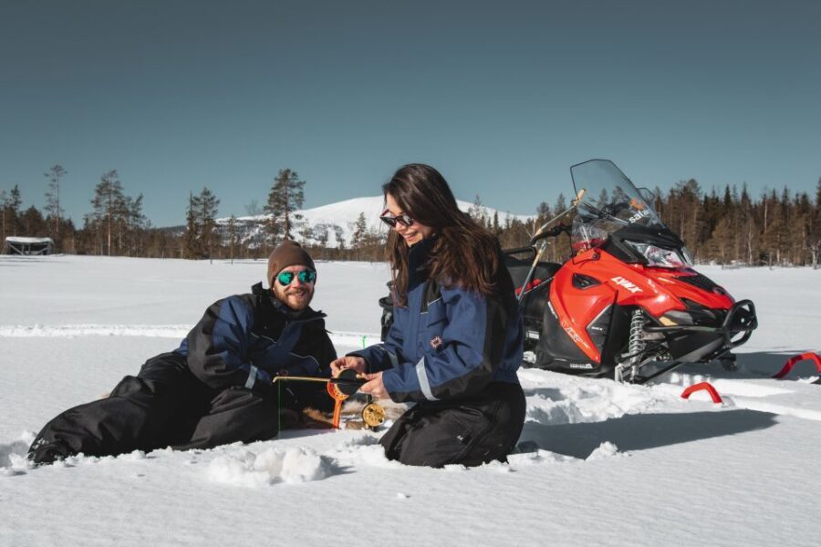 Levi: Snowmobile Safari with Ice Fishing and Outdoor Lunch - Snowmobile time in the Levi wilderness: what you need to know