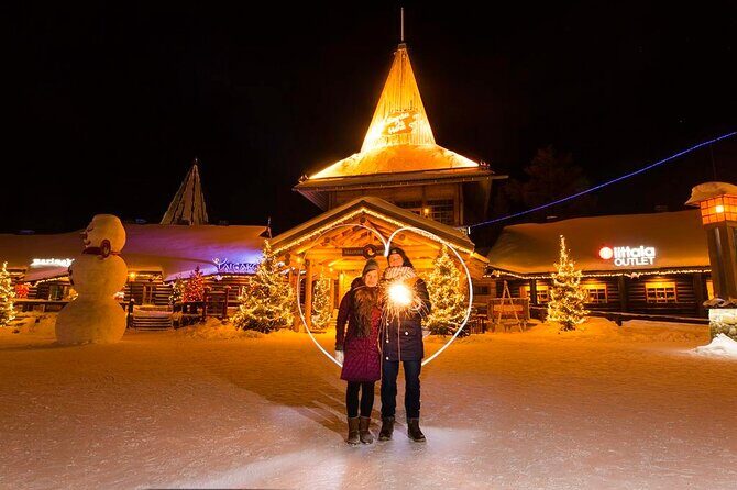 Meet Santa Claus & Santa's Reindeer Ride & Greet Huskies - Santa’s Village, but with a Guided Game Plan