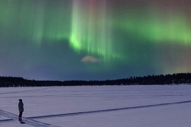 Northern Lights Adventure in the Wild with Campfire Treats - The Cabin by the Private Lake: Firelight Food and Northern Lights Stories