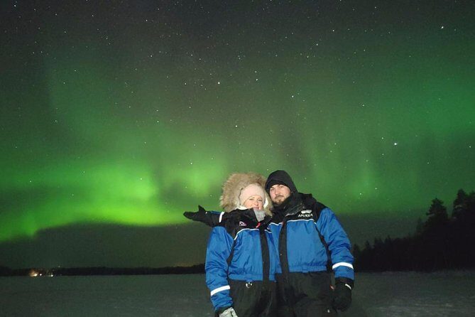 Northern lights hunting photo tour with bbq; small groups - When clouds win: the one downside you can’t outsmart