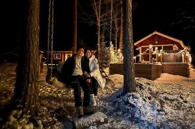 Private Northern Lights Expedition by Lapland's Experienced Team - VIP transport and the small comfort details that matter in winter