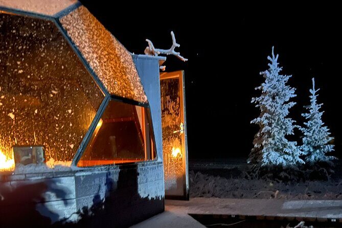 PRIVATE Party dinner in a Glass Igloo Under Northern Lights - Glass Igloos on a Frozen Lake: What You’re Actually Buying