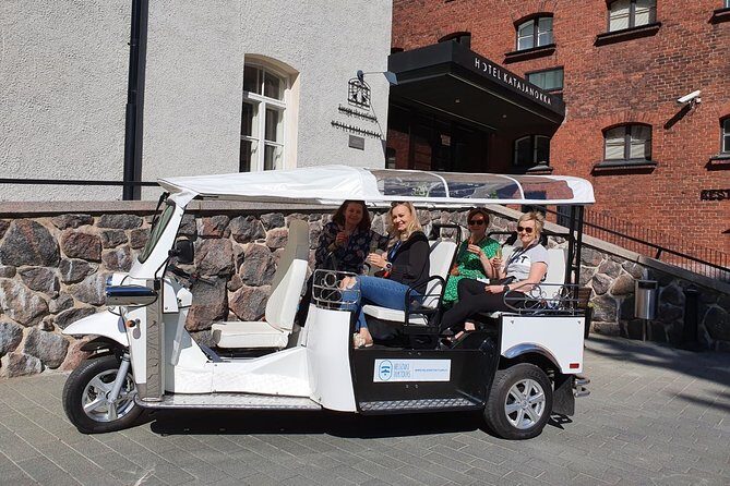 Private TukTuk guided tour in Helsinki 1,5 hours - Price and value: $300.37 per group up to four