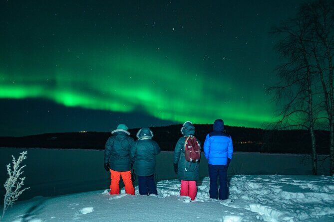 Rovaniemi: Aurora Hunt with Photograph & money back guarantee - Photo Help Under Northern Lights: Pro Results, Not Guesswork