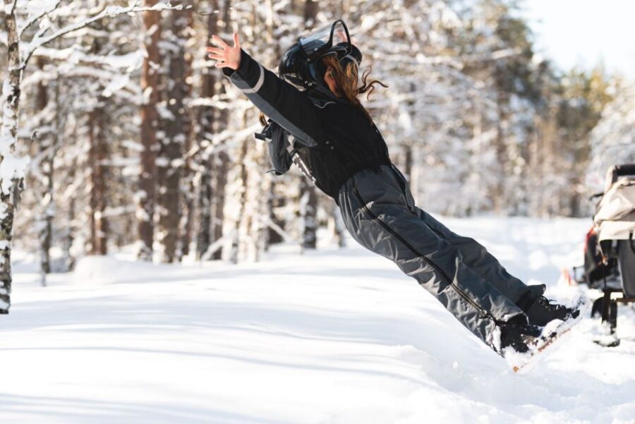 Rovaniemi: Family Snowmobile Safari with Campfire and Snacks - The guided forest snowmobile ride: pace, safety, and scenery stops