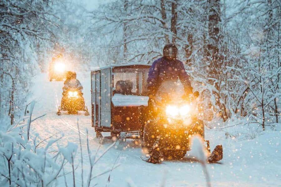 Rovaniemi: Family Snowmobiling Trip - Transfers to Apukka Resort: pick-up windows that matter