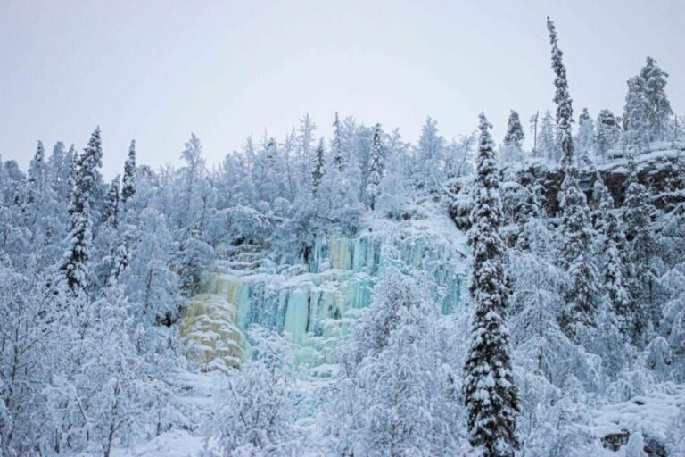 Rovaniemi: Frozen Waterfalls of Korouoma Canyon & Pro Photos - Getting there: Rovaniemi pickup and a comfortable 90-minute drive
