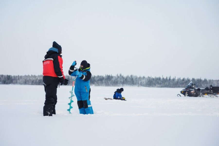 Rovaniemi: Ice Fishing & Snowmobile Safari Combo Day - Snowmobile rules, driving, and the insurance number you should know