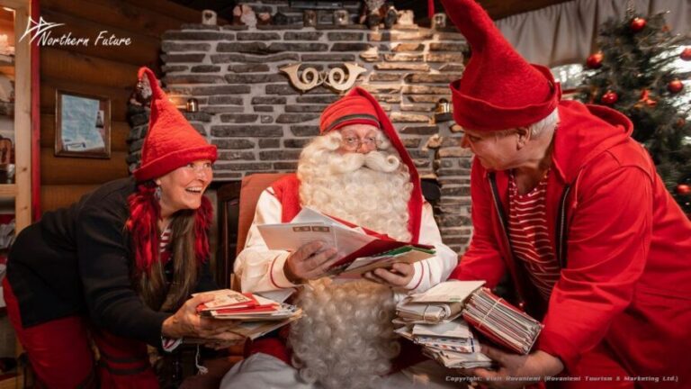 Rovaniemi: Meet Santa Claus, Reindeer Sleigh Ride & Huskies - Santa Claus Village guided tour: how you actually get the most out of it