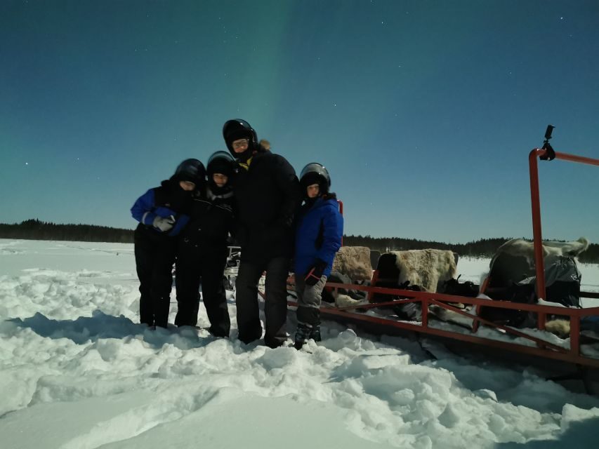 Rovaniemi: Northern Lights Sledge Ride - The 2-hour sleigh ride: Arctic forest quiet with real cold exposure